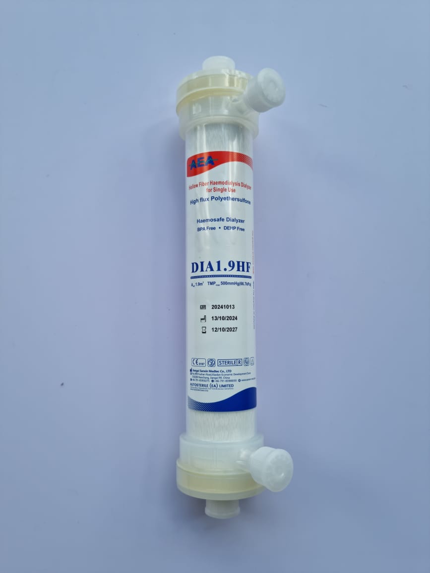 Hollow Fiber Dialyzer 1.9H
